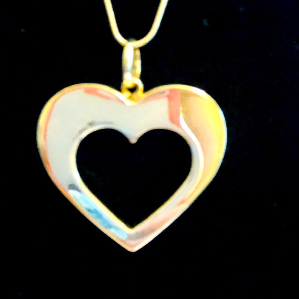 VTG Mexico 925 ATI Heart on 18” Swarovski Chain